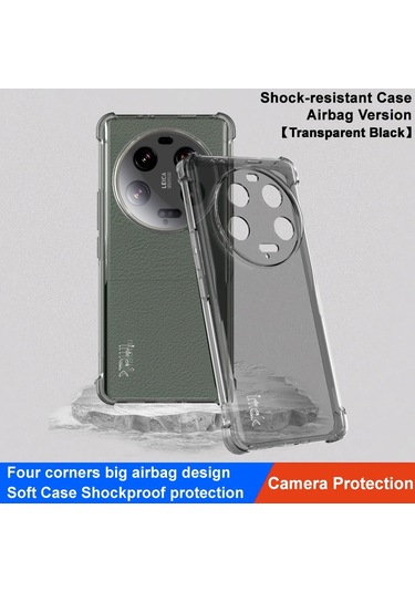 Xiaomi Uyumlu 13 Ultra İçin İmak Şeffaf Kılıf, Yumuşak Tpu Defender Telefon Kılıfı