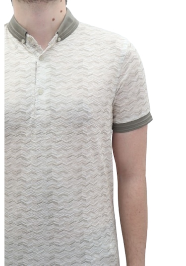 Santa Dmctekstil Erkek Kavis-115 Desenli Spor Kesim Dar Kalıp Cepsiz Polo Yaka T-shirt Kahverengi Santa Dmctekstil Erkek Kavis-115 Desenli Spor Kesim Dar Kalıp Cepsiz Polo Yaka T-shirt Kahverengi