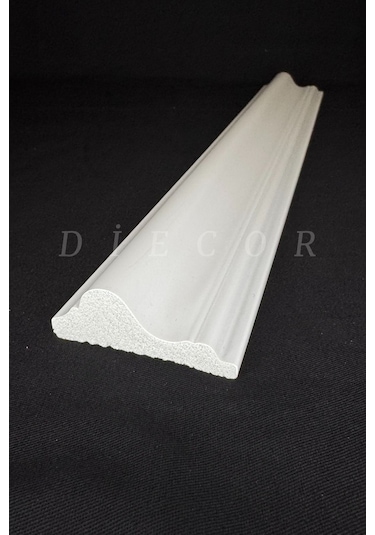Diecor Dekoratif Boyanabilir 15 Adet 6 Cm Eğimli Polistren Duvar Çıtası Beyaz 60 X 17 Model:xa143