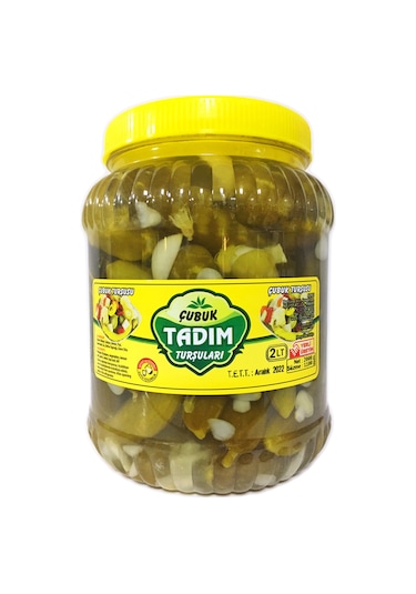 Çubuk Tadım Turşuları No 2 Çubuk Salatalık Turşusu 2 KG
