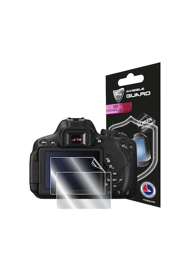 IPG Canon Eos 650D - 800D Kamera ile uyumlu Ekran Koruyucu (2 Adet)