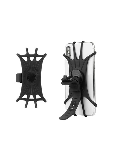 Esnek Silikon Örümcek Bisiklet Telefon Tutucu 1