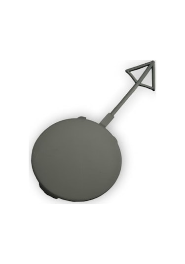 Seat Leon 2 09-12 Arka Tampon Çeki Çekme Demiri Kapağı 1P0807441C