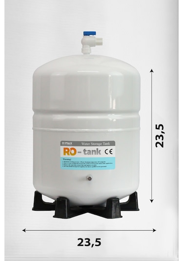 Su Arıtma Cihazı Su Tankı 2.2 Galon 8 Lt Tank Vanası Dahil