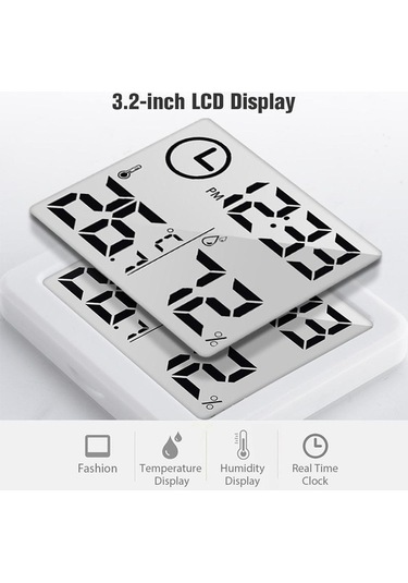 Novahub Kapalı Higrometre Termometre Nem Ölçer Monitörü -10celsius -70celsius