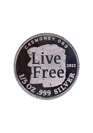 AgaKulche Özgür Libertas 2022 Gümüş Sikke Coin