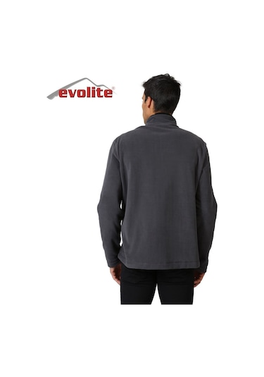 Evolite Fuga Bay Mikro Polar Sweater - Gri (489098423) Haki