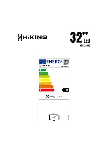 Hiking 32HS24000 32" Uydu Alıcılı Smart Full HD LED TV