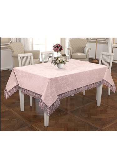 Lüx Güpürlü Masa Örtüsü