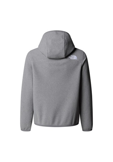 The North Face Teen Glacıer 1/4 Fermuarlı Genç Çocuk Glacier Polar Nf0a8cvfcqı1 Gri