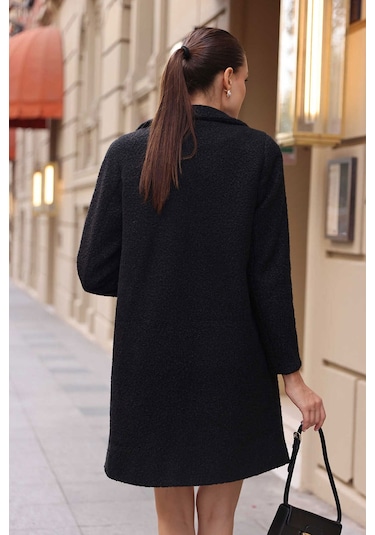 Gabria Kadın Kaban Siyah