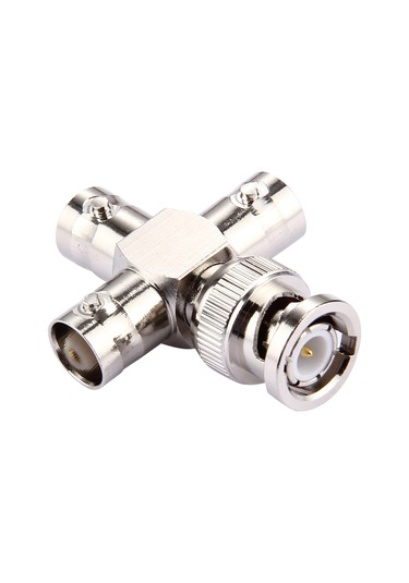 Sones 2 Adet 1 X Bnc Erkek - 3 X Bnc Dişi Konnektör, Çapraz Tip