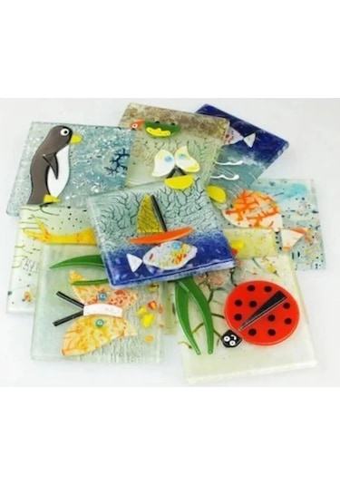 Leva House Leva - Dekoratif Cam Gider Kapağı Şeffaf