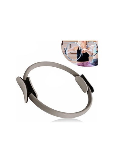 Suntek Pilates Ring Tonlama Uyluk Bacaklar Direnç Yoga Gri Gri