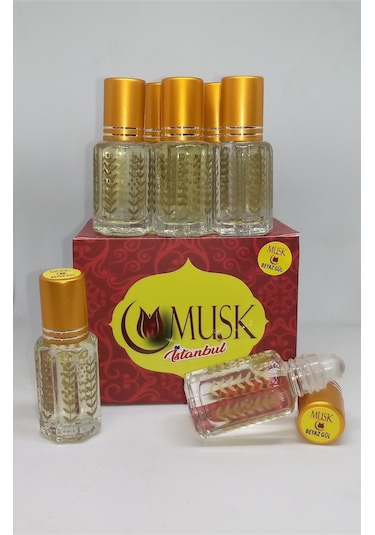 Musk Beyaz Gül Esans 6 ML x 10