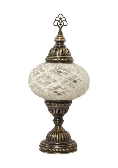 Dekoratif OTANTİK GECE LAMBASI ABAJUR KOMODİN ÜSTÜ BAŞUCU LAMBASI