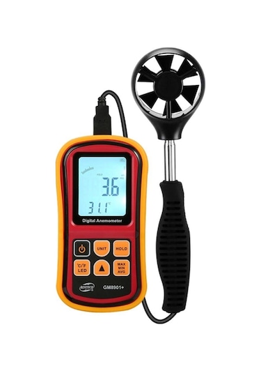Benetech Gm8901+ Rüzgar Hızı Ve Sıcaklık Ölçer