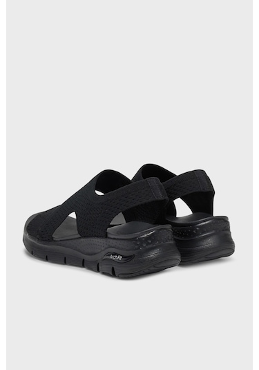Skechers Bayan Sandalet 119458 Bbk Siyah Siyah