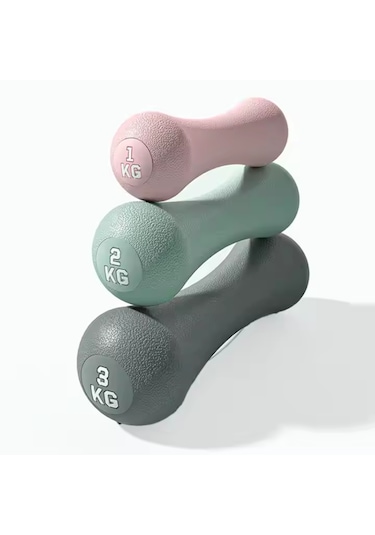 Joinfit Neopren Dambıl 3 Kg X 2 Adet Gri