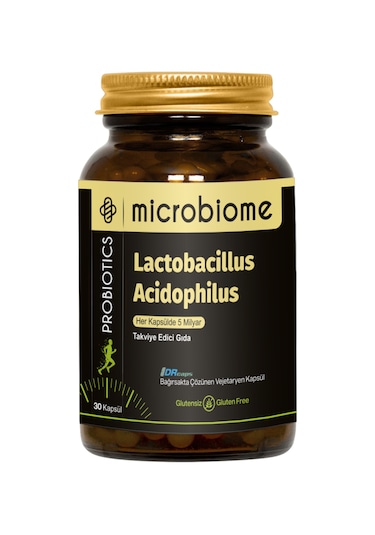 Microbiome Lactobacillus Acidophilus 30 Kapsül