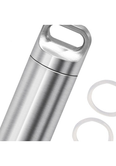 Dolıty Seyahat Açık Için Hap Tutucular Su Geçirmez M Gümüş