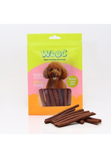 Wooc Kuzulu Stick Köpek Ödülü 75 Gr