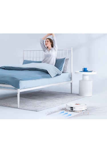 Lydsto W2 Lite 8000 Pa Sterilizasyonlu Su & Toz Toplama Üniteli Akıllı Robot Süpürge