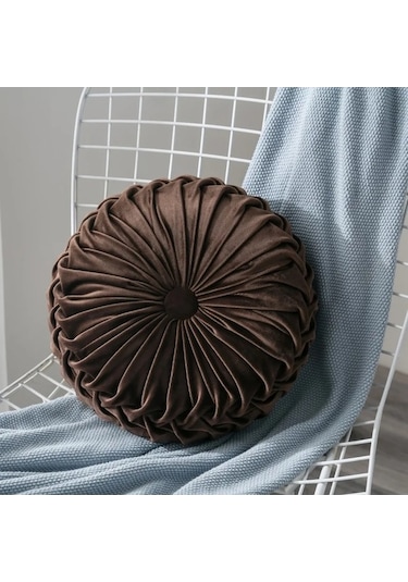 Zyzqstore Kadife Yumuşak Atmak Yastık, Dekoratif Katı Yuvarlak Oturma, Çok Renkli, Bebeğe, Çocuğa, Yetişkine Uygun Çok Renkli