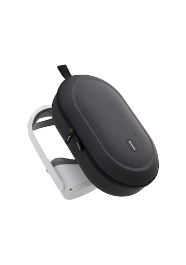 Large Sert Taşıma Çantası Meta Quest 3s/3/oculus 2/pico 4 Uyumlu Siyah M42-bm