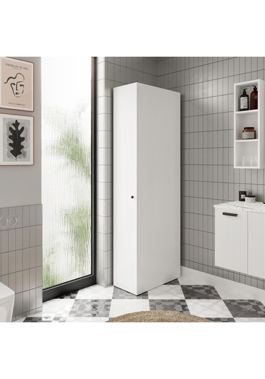 Savana M Çok Amaçlı Banyo Dolabı Beyaz