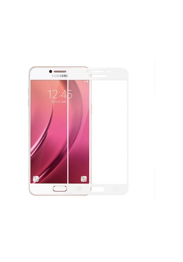 Galaxy A7 2016 Ekranı Tam Kaplayan Cam Koruyucu