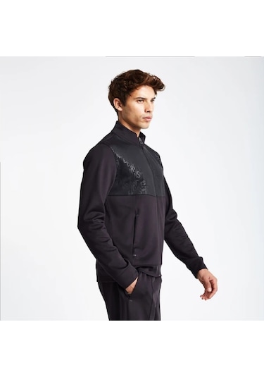 Lescon Erkek Fermuarlı Sweatshirt 24n-1135 24ntel001135 Siyah