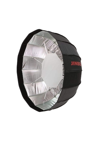 Jinbei 85 CM BD Softbox - Beauty Dish Speedbox Şemsiye Gümüş