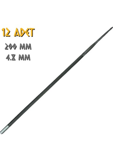 Sgs Motorlu Testere Zincir Bileme Eğesi 4.8 X 200 Mm. - 12 Adet