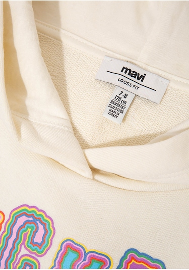 Mavi Mickey Bej Kız Çocuk Sweatshirt M7s10141-70072 Bej