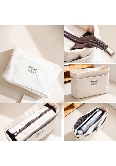 Travel Büyük Fermuarlı Çanta İç Düzenleyici, Lacivert 361982278 Mavi