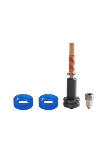 Honmex Yükseltilmiş Akışlı Revo Sert Çelik Ve Paslanmaz Çelik 0.6mm Nozzle Seti - 2 Adet Kırmızı Silikon Koruyucu Kılıf Dahil