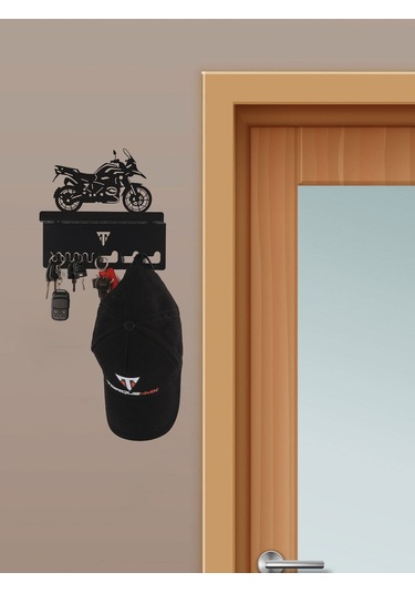 Torque-MX Metal Dekoratif Anahtar Askısı EA18 Siyah