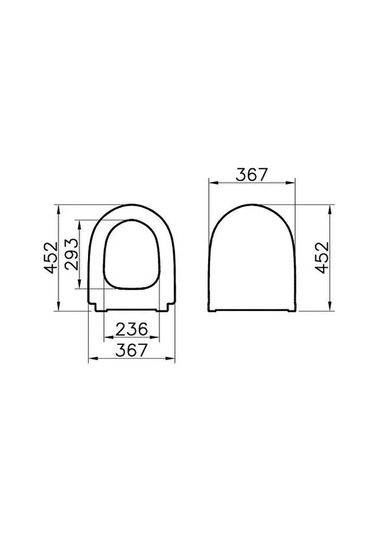 Sento Slim Soft Klozet Kapağı-dp-mat Beyaz 120-401-009