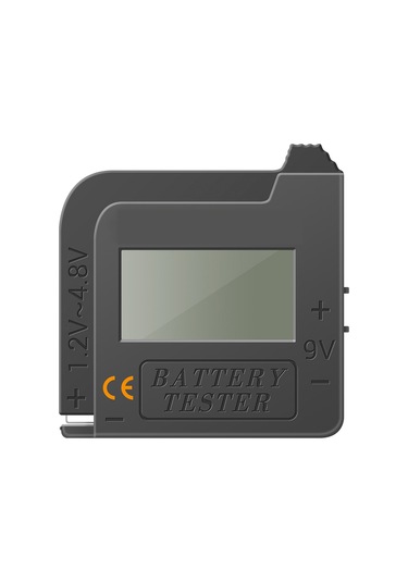 Yaozixa Dijital Ekranlı Pil Testeri - 1.2-4.8v Aralığında Pil Voltajı Ve Kapasitesi Testeri Aa, Aaa, D, C, Lityum, Cr2032 Vb.