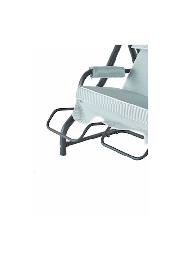 Salvia 3 Kişilik Bahçe Balkon Teras Salıncağı - Yeşil Çizgili Yeşil