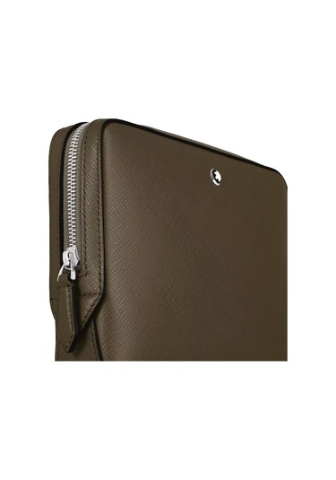 Montblanc Sartorial Deri Küçük Boy Çanta 221574 Haki
