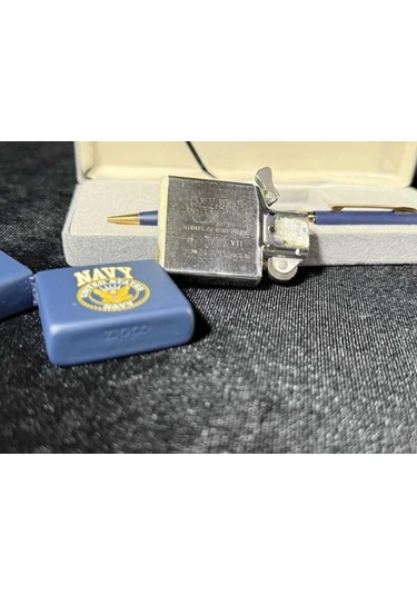 Zippo 1994 United States Navy Özel Seti Çakmak Ve Kurşun Kalem