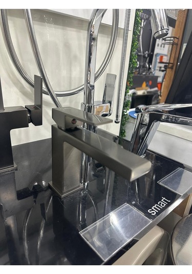 Boheme Venom Antrasit Lavabo Bataryası Antrasit