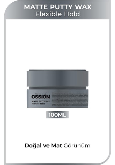 Morfose Ossion Matte Puffy Wax Flexible Hold 100 ML