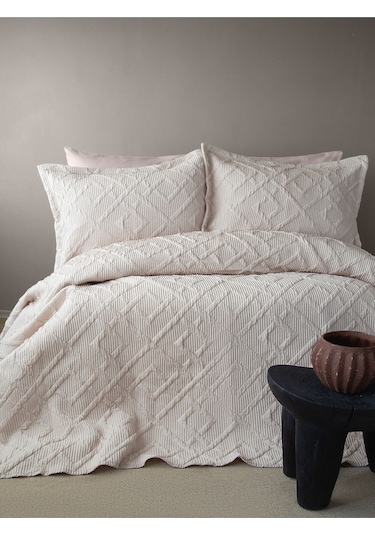 Tek Yatak Örtüsü Tek Kişilik Zen Bej 170x240 Cm