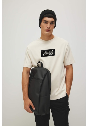 DeFacto Erkek Suni Deri Okul Sırt Çantası W4784AZNSBK27