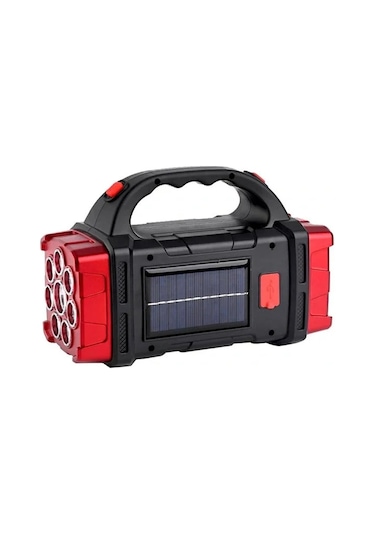 Powermaster Hb-1678 Solarlı Usb Çıkışlı Şarjlı 38 Watt Kamp Feneri