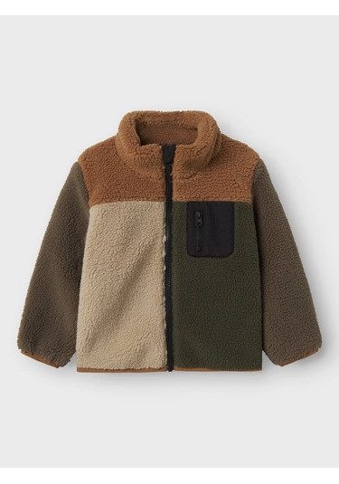 Name It Nmmmonico Teddy Unisex Çocuk Ceket 13243916 Çok Renkli