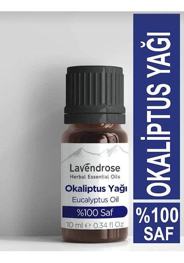 Lavendrose Okaliptus Yağı %100 Saf- Bitkisel Aromaterapi